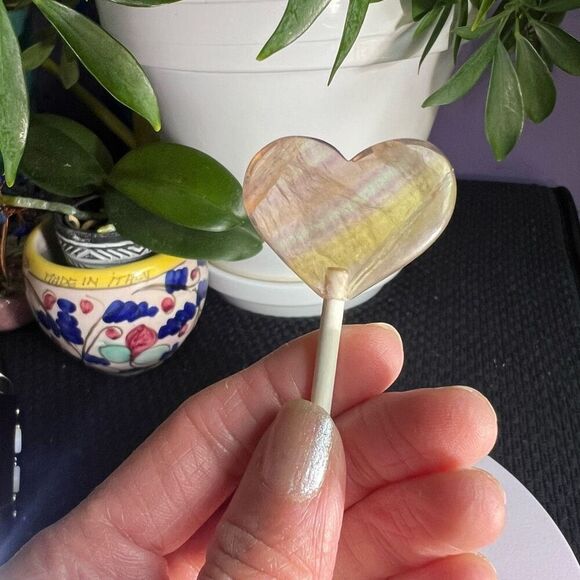 Rainbow Fluorite Crystal Lollipop‎ - Picture 2 of 13